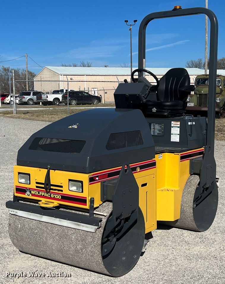 image for item JV9466 2007 Stone WP6100  double drum vibratory roller