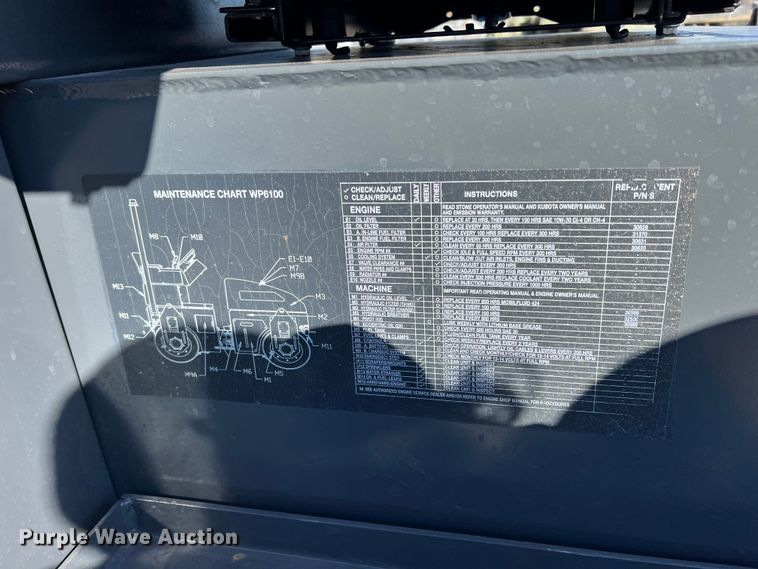 image for item JV9466 2007 Stone WP6100  double drum vibratory roller