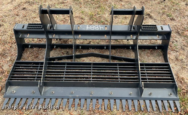 image for item JV9475 Bradco  77"W skid steer land planer