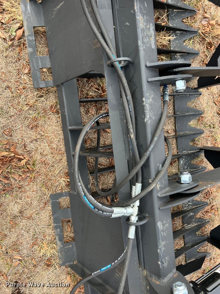 image for item JV9477 66"W skid steer grapple bucket