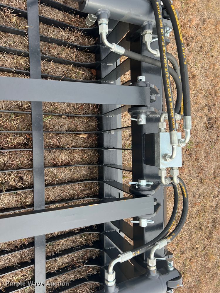 image for item JV9479 JCT  72"W skid steer grapple bucket