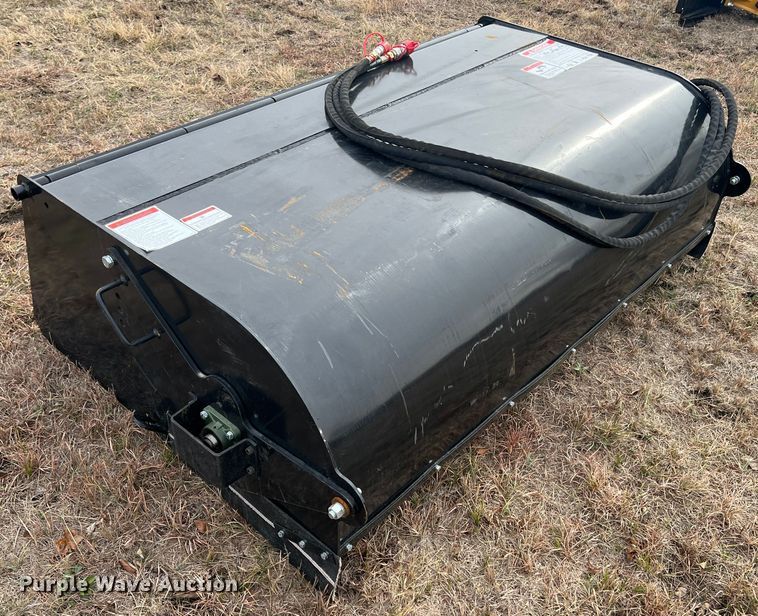 image for item JV9484 2022 Mower King SSBM72  skid steer sweeper