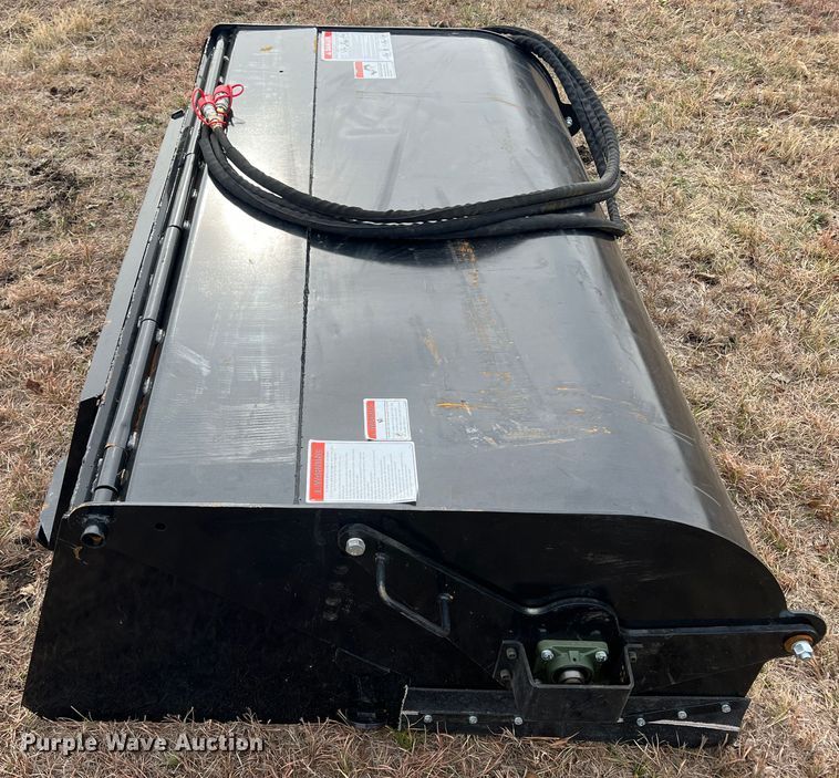 image for item JV9484 2022 Mower King SSBM72  skid steer sweeper
