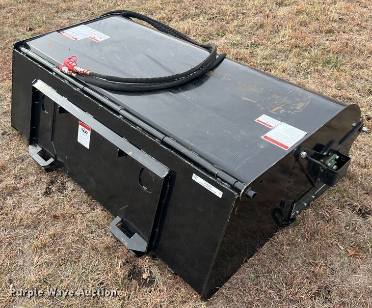 image for item JV9484 2022 Mower King SSBM72  skid steer sweeper