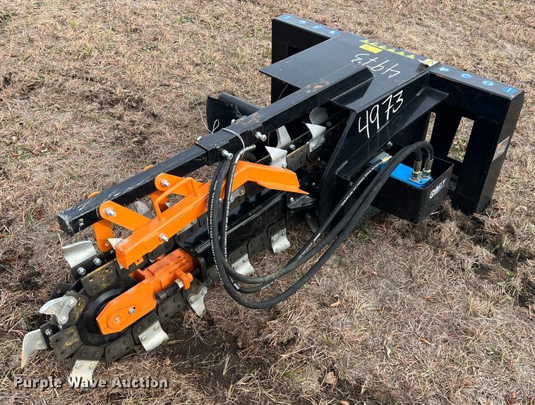 image for item JV9485 AGT  skid steer trencher