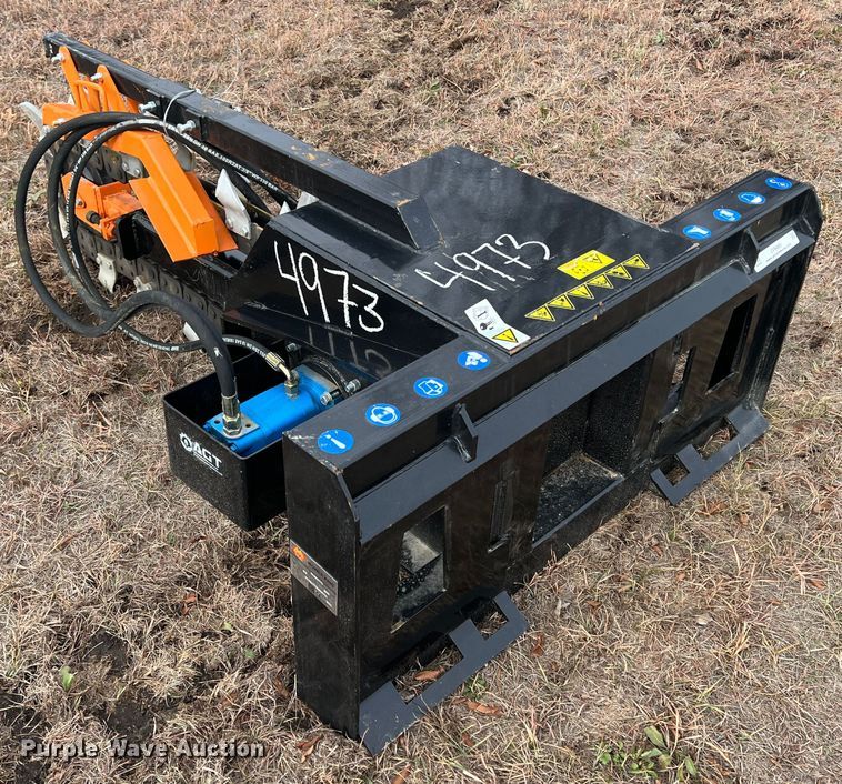 image for item JV9485 AGT  skid steer trencher