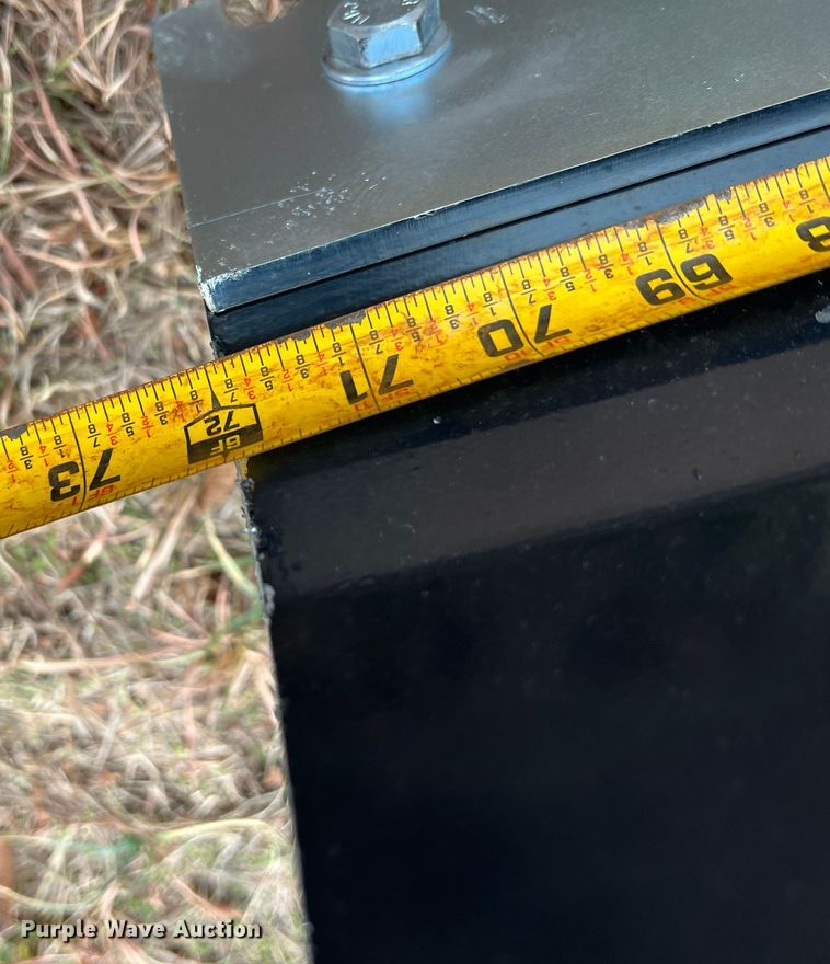image for item JV9486 JCT  72"W skid steer dozer blade