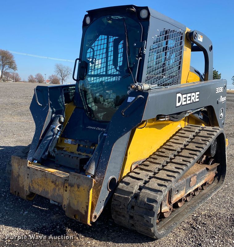 image for item JW9284 2015 John Deere 333E  tracked skid steer loader