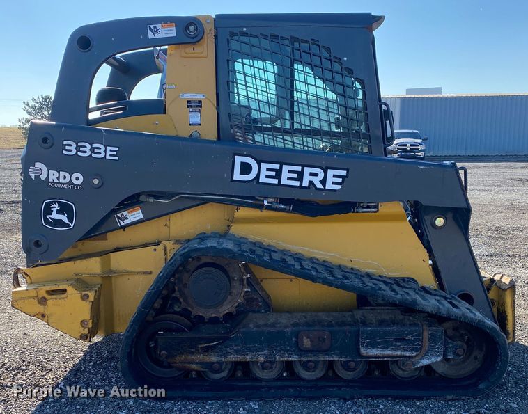 image for item JW9284 2015 John Deere 333E  tracked skid steer loader