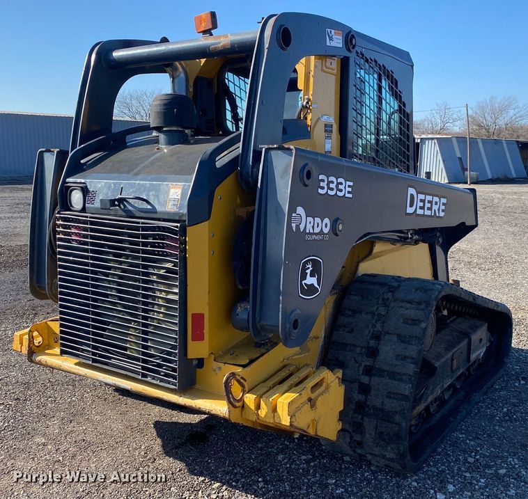image for item JW9284 2015 John Deere 333E  tracked skid steer loader