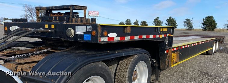 image for item JW9290 2013 Ledwell LW48HT210PB  drop deck equipment trailer