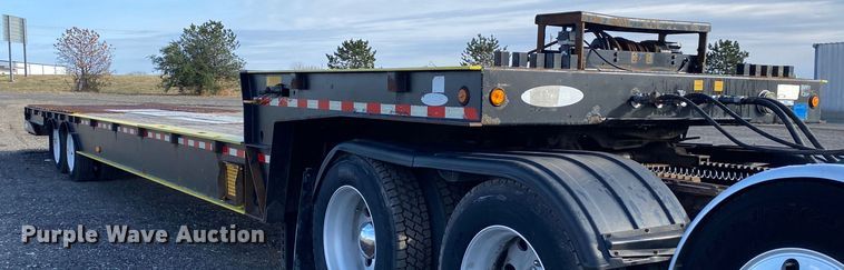 image for item JW9290 2013 Ledwell LW48HT210PB  drop deck equipment trailer