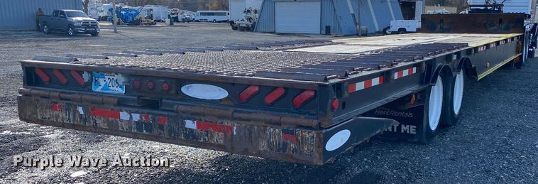 image for item JW9290 2013 Ledwell LW48HT210PB  drop deck equipment trailer