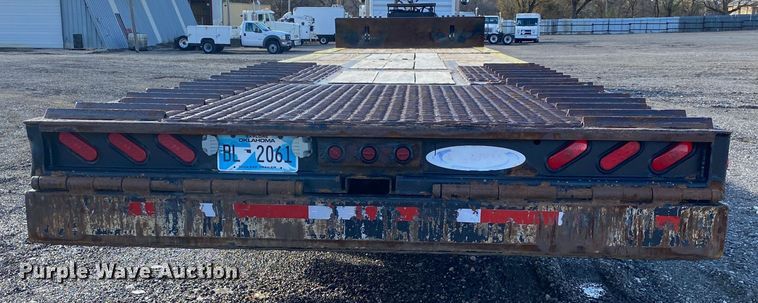 image for item JW9290 2013 Ledwell LW48HT210PB  drop deck equipment trailer