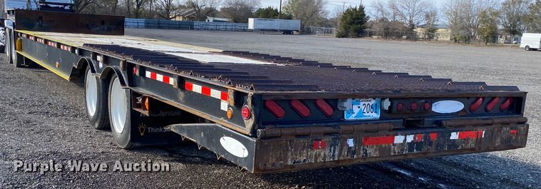 image for item JW9290 2013 Ledwell LW48HT210PB  drop deck equipment trailer