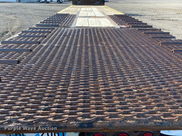 image for item JW9290 2013 Ledwell LW48HT210PB  drop deck equipment trailer