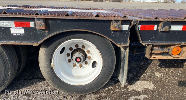 image for item JW9290 2013 Ledwell LW48HT210PB  drop deck equipment trailer