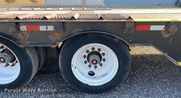 image for item JW9290 2013 Ledwell LW48HT210PB  drop deck equipment trailer