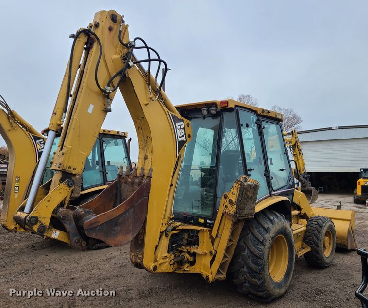 image for item JW9858 2006 Caterpillar 420D  backhoe