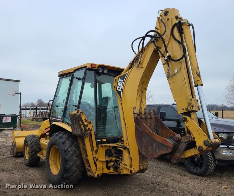 image for item JW9858 2006 Caterpillar 420D  backhoe