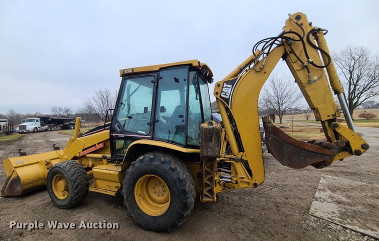 image for item JW9858 2006 Caterpillar 420D  backhoe
