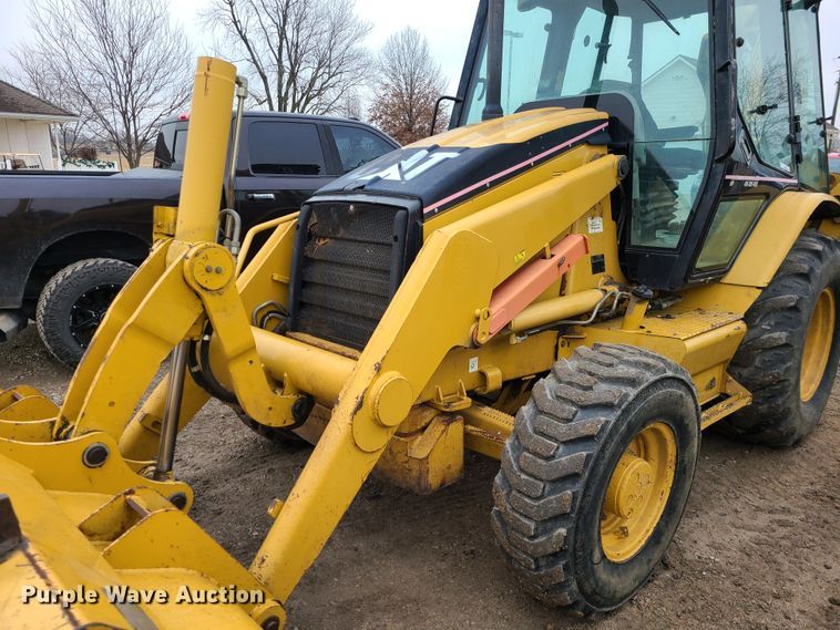 image for item JW9858 2006 Caterpillar 420D  backhoe