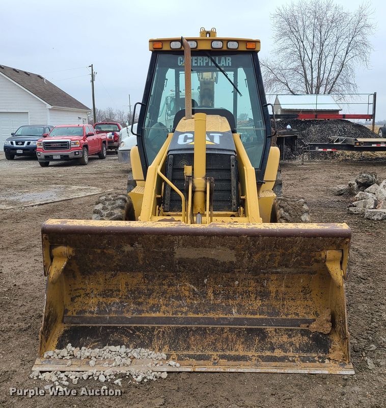 image for item JW9859 Caterpillar 420D  backhoe