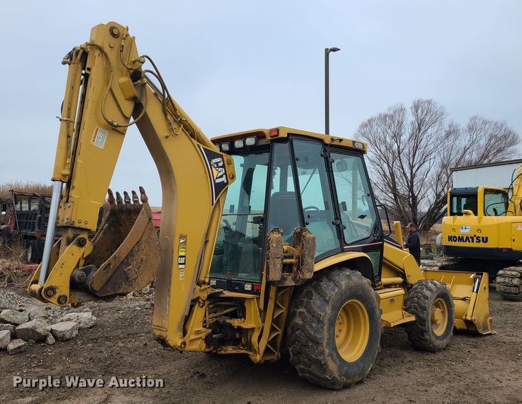 image for item JW9859 Caterpillar 420D  backhoe