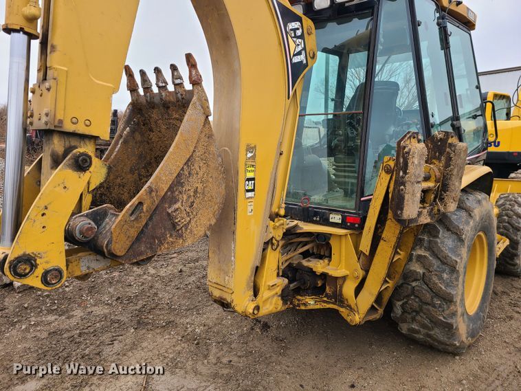 image for item JW9859 Caterpillar 420D  backhoe