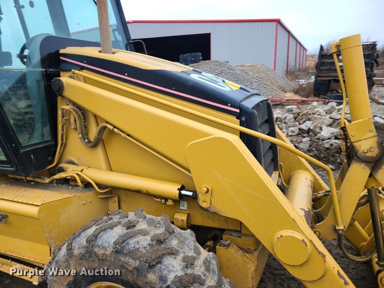 image for item JW9859 Caterpillar 420D  backhoe