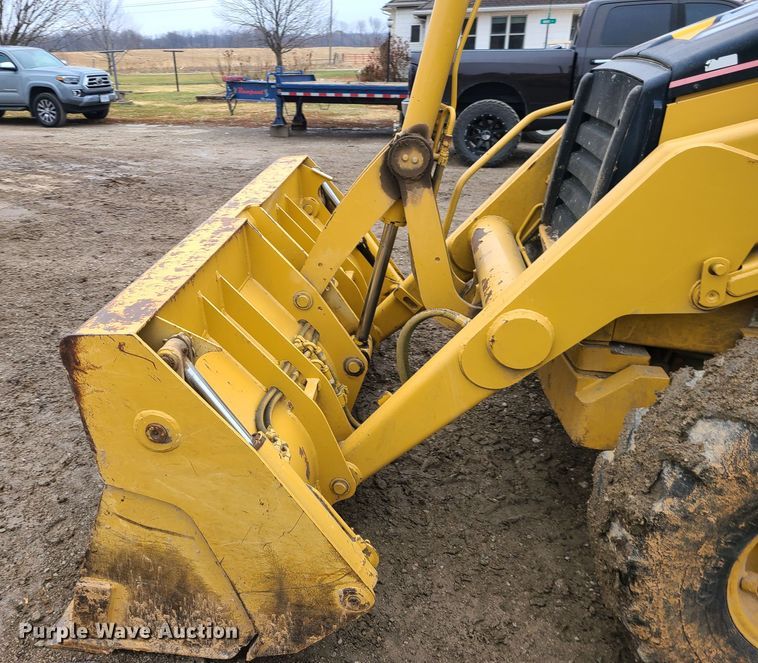 image for item JW9859 Caterpillar 420D  backhoe