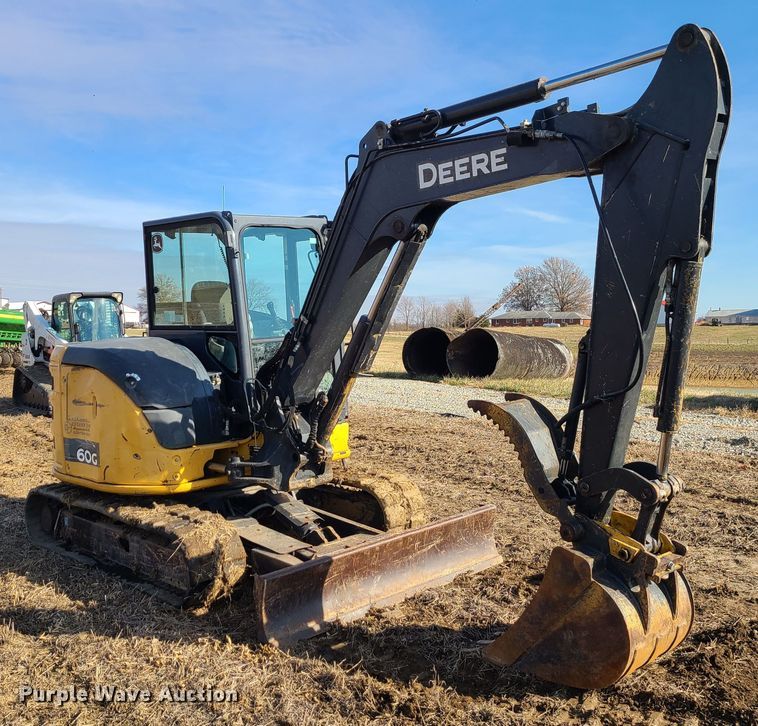 image for item JW9908 2013 John Deere 60G  mini excavator