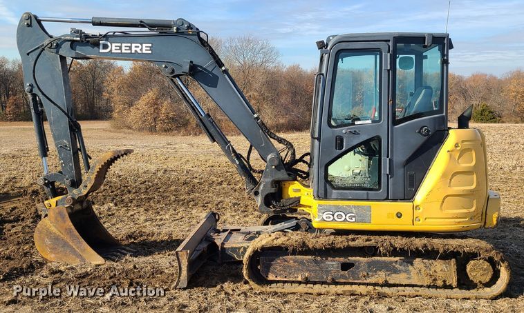 image for item JW9908 2013 John Deere 60G  mini excavator