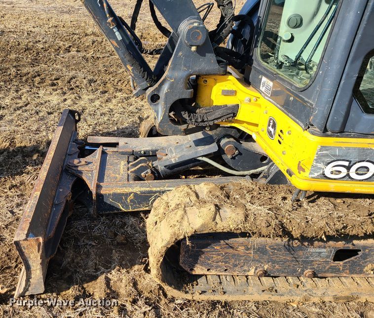 image for item JW9908 2013 John Deere 60G  mini excavator