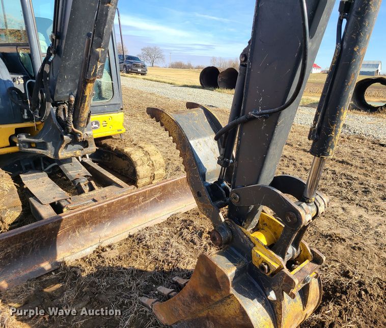 image for item JW9908 2013 John Deere 60G  mini excavator