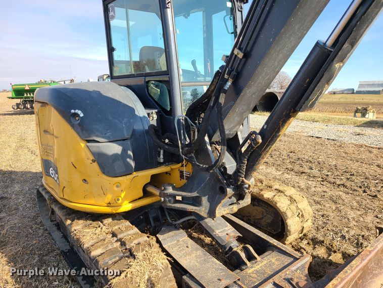 image for item JW9908 2013 John Deere 60G  mini excavator