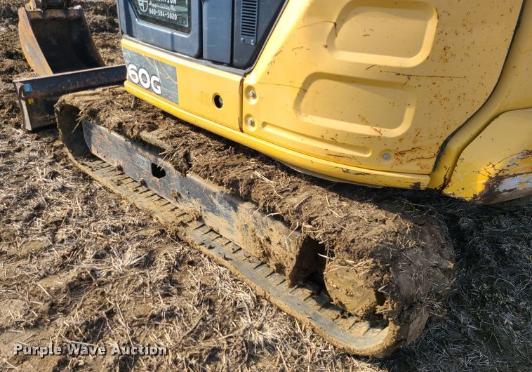 image for item JW9908 2013 John Deere 60G  mini excavator