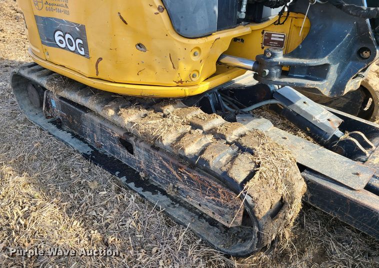 image for item JW9908 2013 John Deere 60G  mini excavator