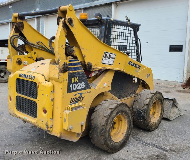 image for item JW9913 2006 Komatsu SK1026-5N  skid steer loader
