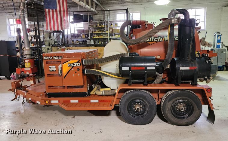 image for item JW9946 2017 Ditch Witch FX30  vacuum excavator