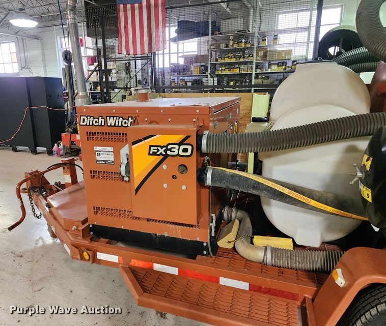 image for item JW9946 2017 Ditch Witch FX30  vacuum excavator