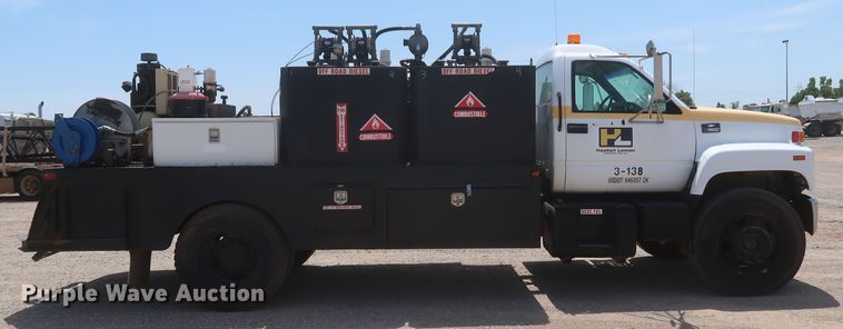 image for item JX9232 1998 Chevrolet C7500  fuel / lube truck