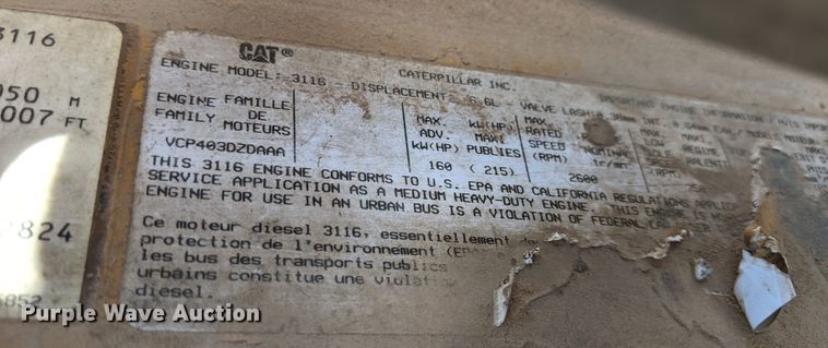 image for item JX9254 1998 Chevrolet C7500  utility / service truck