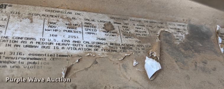 image for item JX9254 1998 Chevrolet C7500  utility / service truck