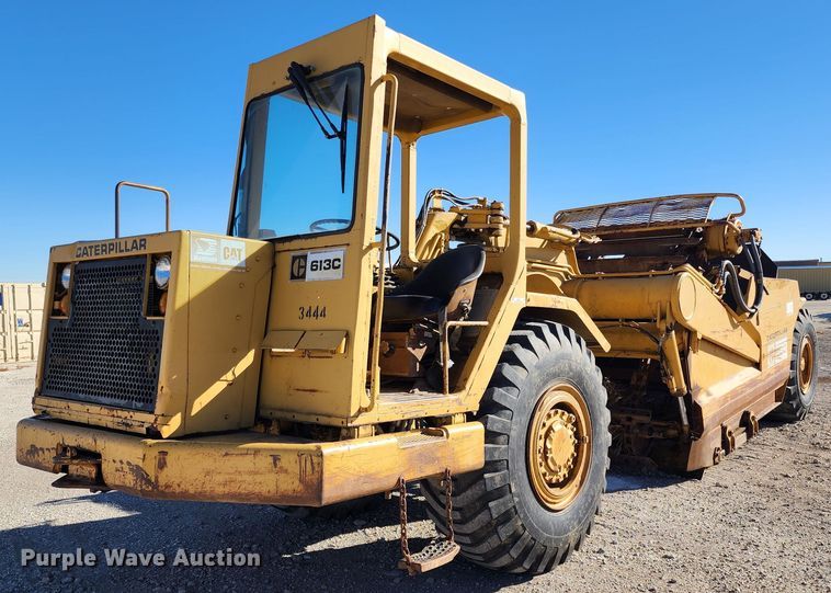 image for item KC9411 1985 Caterpillar 613C  elevating scraper