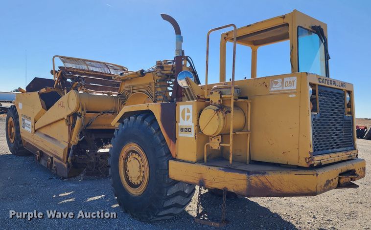 image for item KC9411 1985 Caterpillar 613C  elevating scraper