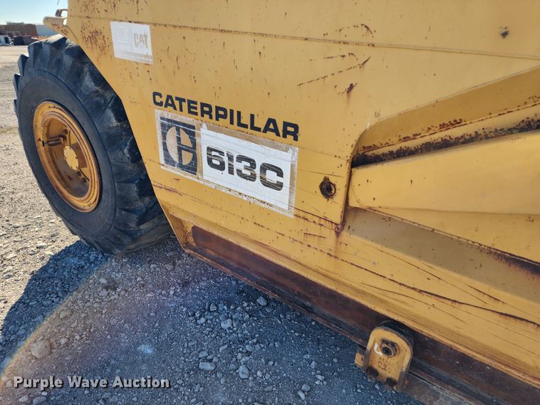 image for item KC9411 1985 Caterpillar 613C  elevating scraper