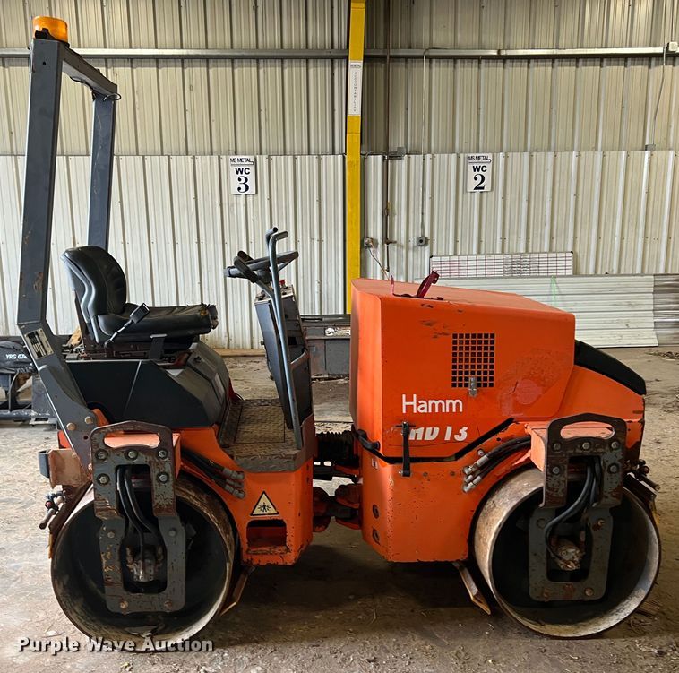 image for item KF9715 2004 Hamm HD13  double drum vibratory roller