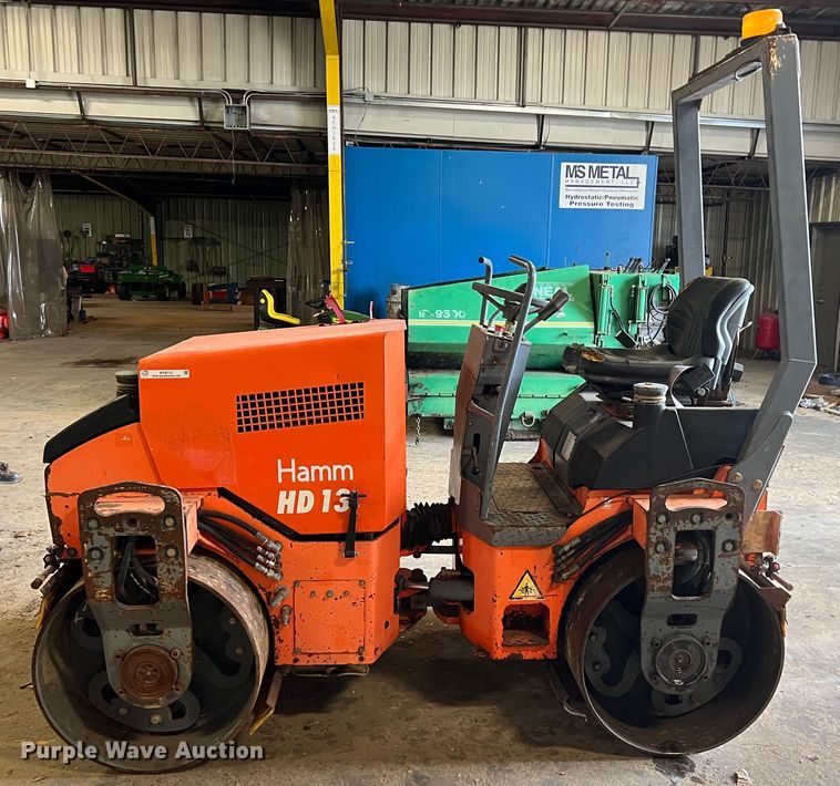 image for item KF9715 2004 Hamm HD13  double drum vibratory roller
