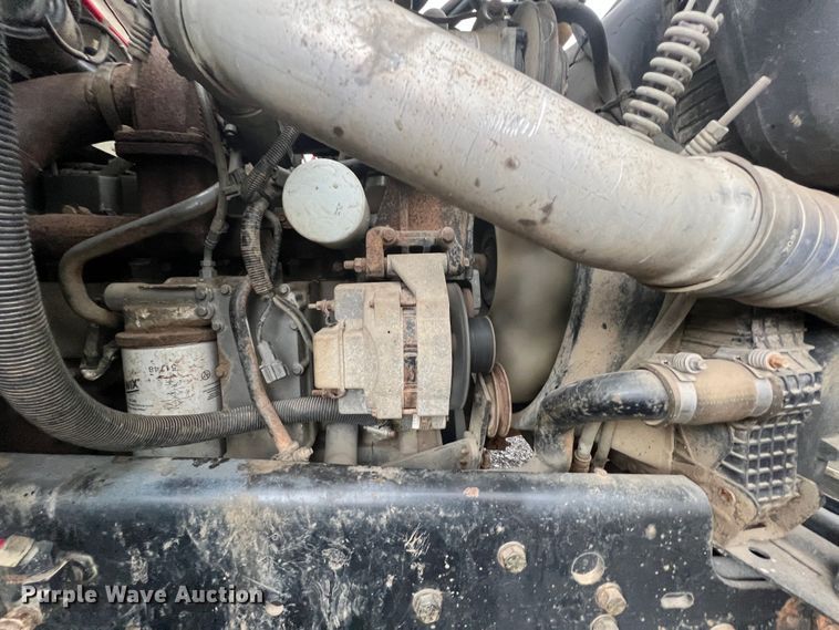 image for item KF9759 1997 Ford F800  digger derrick truck